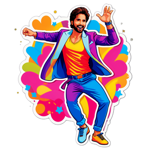 शाहिद कपूर का नृत्य sticker