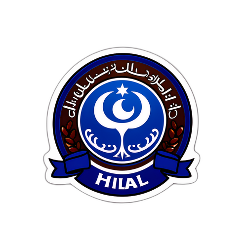 Adesivo Vibrante per Al Hilal