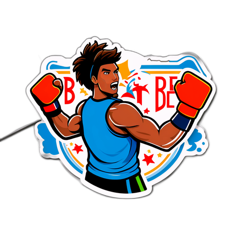 Autocolant pentru sportivi