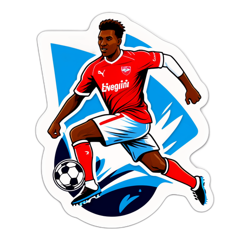 Ubunifu wa Sticker ya Mchezo wa Energie Cottbus vs RB Leipzig