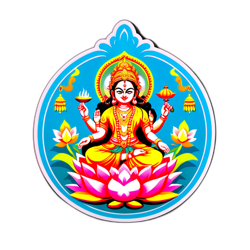दुर्गा पूजा विशेष स्टिकर