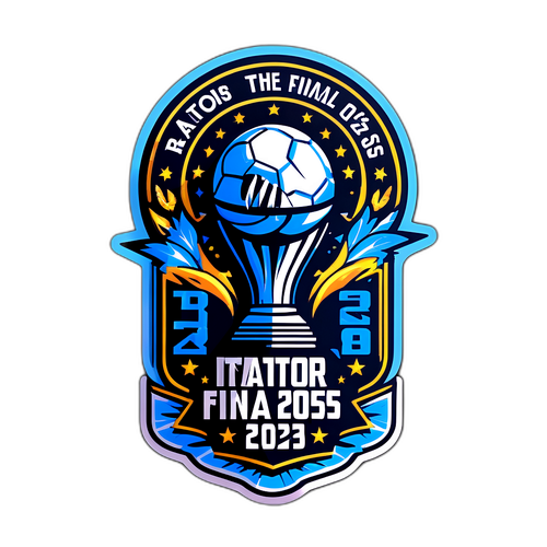 Sticker s nápisem 'Traitors of the Final 2025'