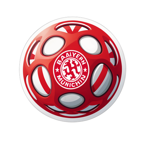 Bayern Münchens ikonska röda och vita färger