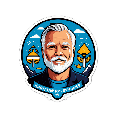 Unik design hyllende Kjartan Rydder Opp