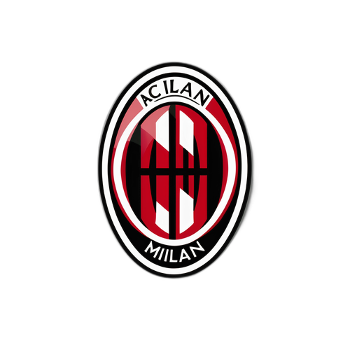 สติ๊กเกอร์โลโก้ AC Milan เพื่อสร้างแรงบันดาลใจให้แฟนบอล