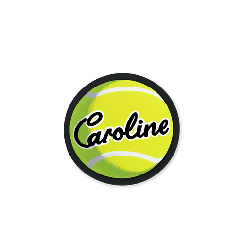 Celebrer Caroline's Tennisrejse: Minimalistisk Elegance på Tennisbolden!