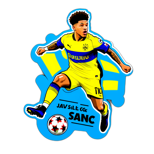 Stiker Jadon Sancho Dinamis