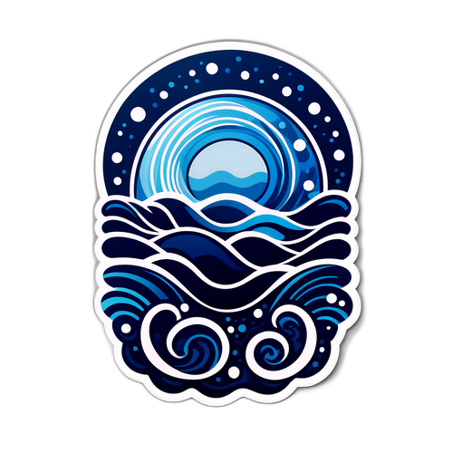 गहरे नीले रंग का पैटर्न