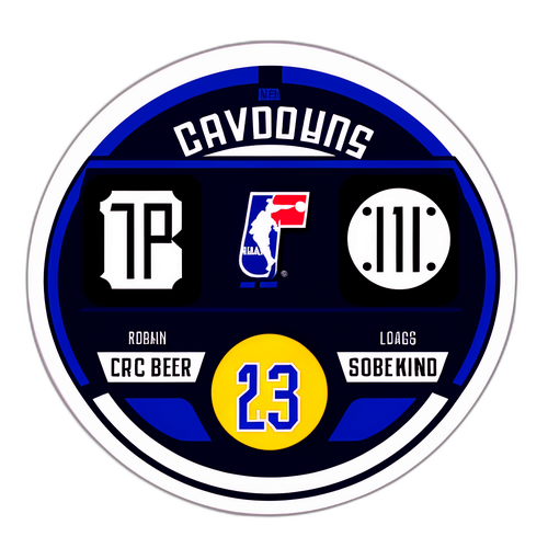 NBA Score Display Sticker