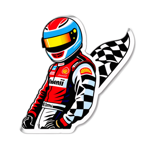 Racer Kimi Antonelli Klistremerke