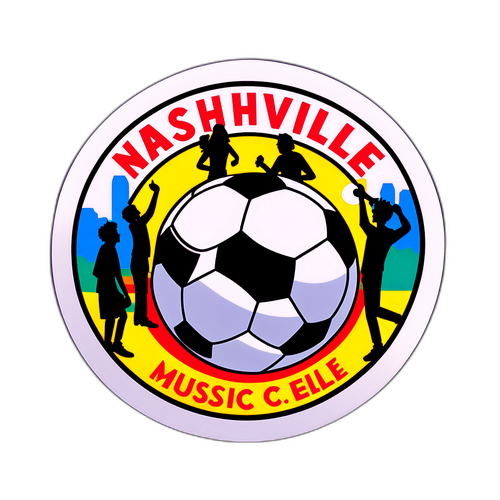 Nashville Muziekscène Sticker