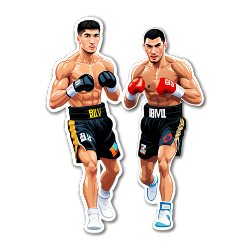 Bold og sporty klistermærke: Bivol vs Beterbiev 2