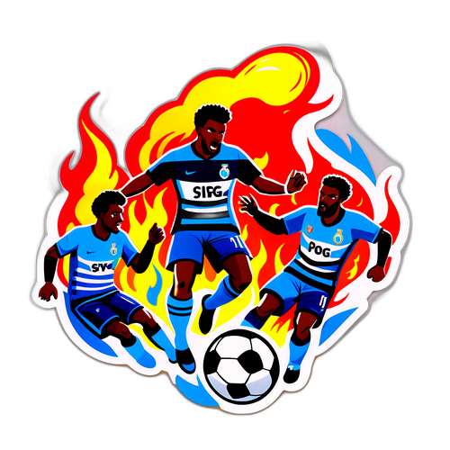 Sticker Rivalitate Sportivă