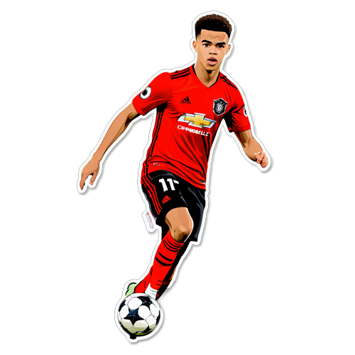 Incredibile azione calcistica: Mason Greenwood in una performance mozzafiato!