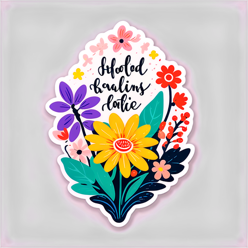 Ontdek de Verbazingwekkende Sticker die je Dag Kan Transformeren! 🌸 Inspiratie met een Bloemige Twist!