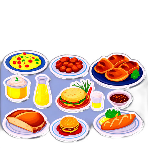 Φιλικό δείπνο με χαρακτηριστικά της Γαλλίας και της Ουκρανίας