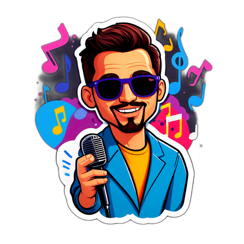 סטיקר קומי של דן פונדק