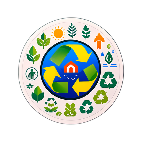 Sticker de Sustentabilidade Ambipar