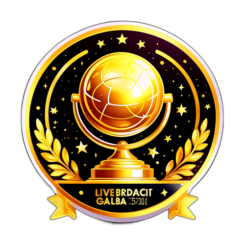 Élő közvetítés aranygömb gáláról