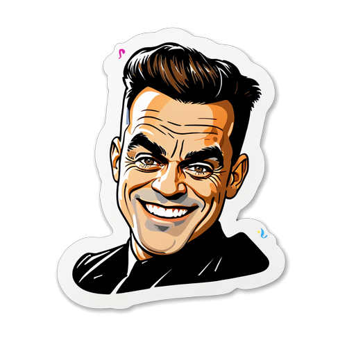 Robbie Williams: Tajemný Úsměv Legendy, Který Ovládl Hudební Svět!