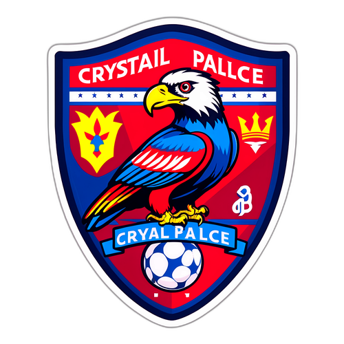 Дизайн стиль для фанатів Crystal Palace