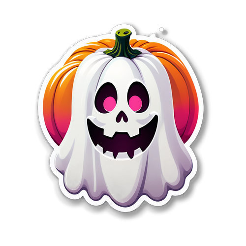 ¡Este Fantasmal Sticker de Halloween Te Robará el Corazón!