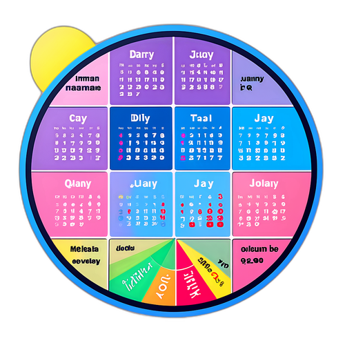 Calendário Mensal de Programação Globo