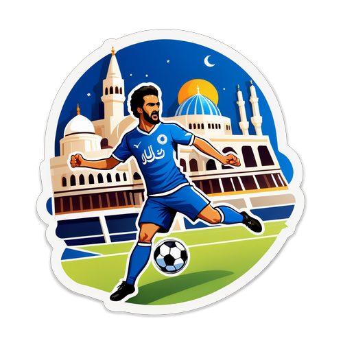 Sticker ya Al-Hilal vs Al-Orobah