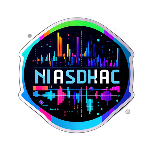 NASDAQ市場的獨特幾何圖案設計