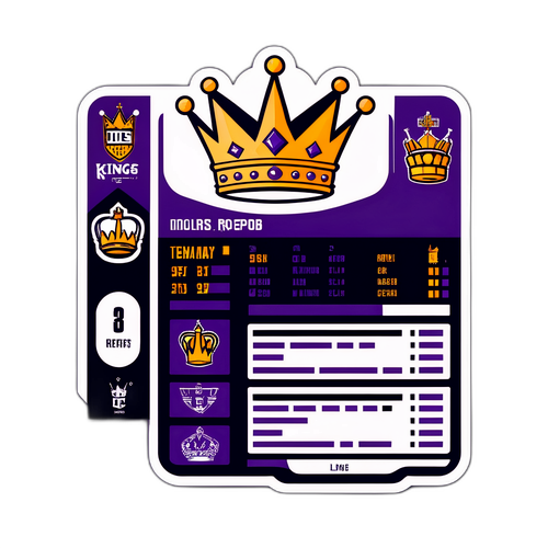 Ulat ng Pinsala ng Kings na may Motif ng Korona