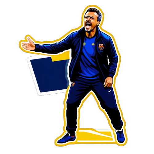 Fodboldudfordring med Luis Enrique