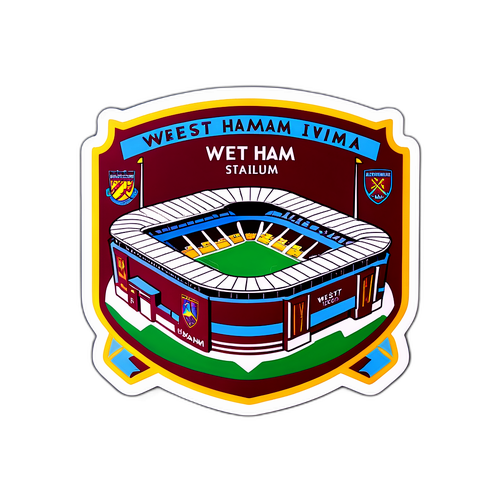 웨스트 햄 홈 스타디움 아트 스티커