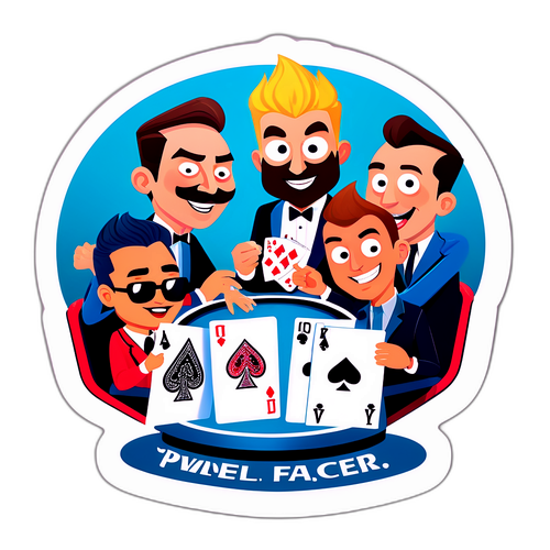 Fun Poker Scene with Animated Characters