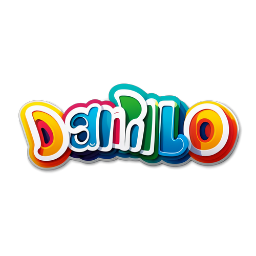 Sticker Divertente Danilo