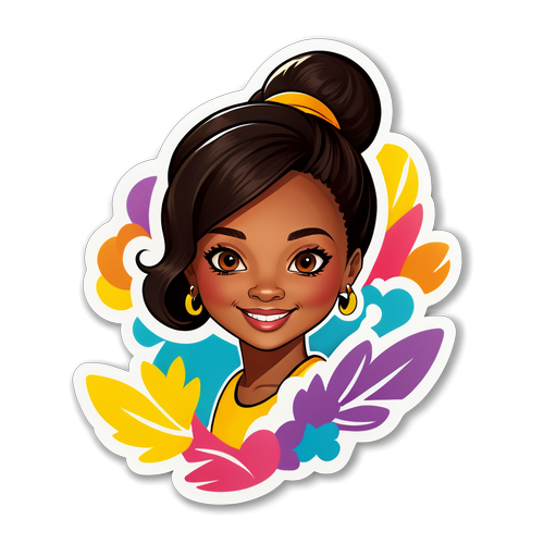 Sticker Perayaan Milestones Monica Kezia Sembiring