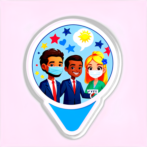 Sticker ng Halalan at Pagboto