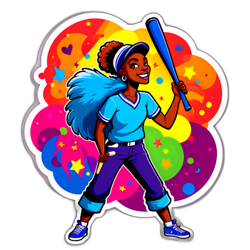 Playful Jazz Chisholm Sticker