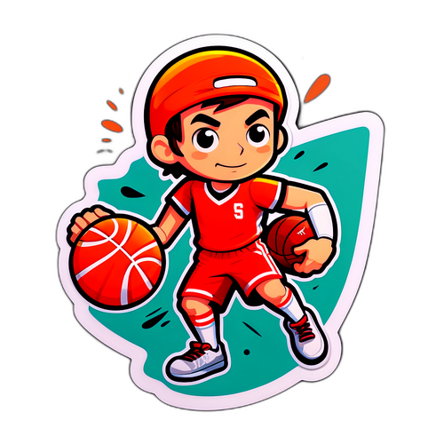 การ์ตูนที่แสดงวัฒนธรรมกีฬาแบบสนุกสนาน