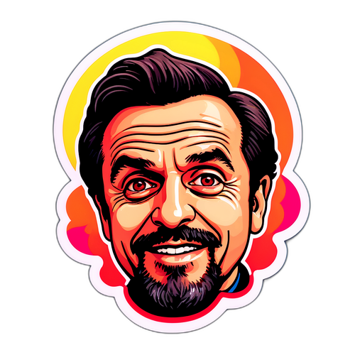 Sticker di Paolo Calabresi: L'Attore Carismatico