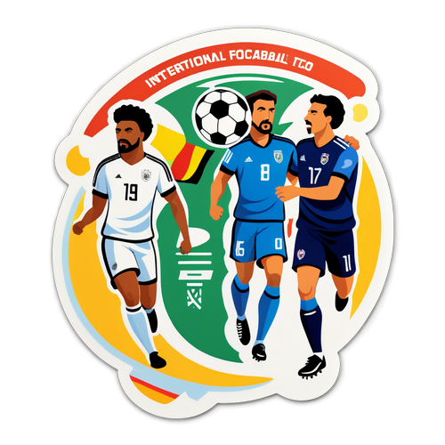 Uniți prin Fotbal: Ilustrații Care Îmbină Competiția cu Solidaritatea Globală!