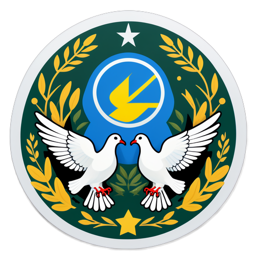 Orosz-ukrán konfliktus béke szimbólumai