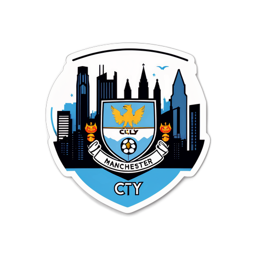 Sticker ya Manchester City