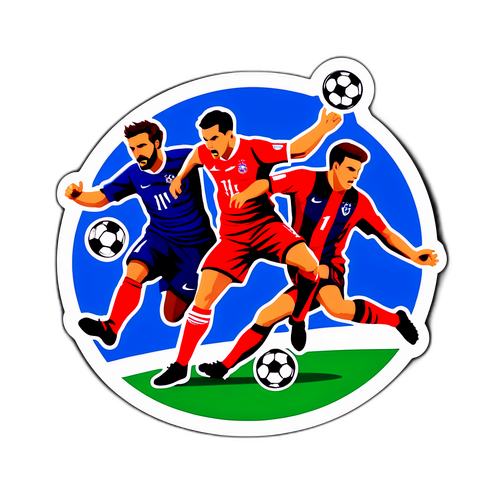 Sticker ya Mchezo wa Champions League