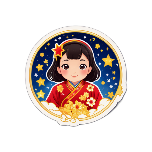 雪妮纪念贴纸