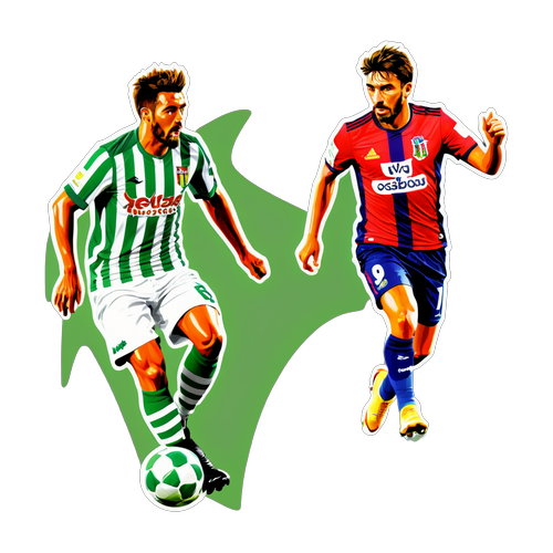 Kreativní vyjádření zápasu Betis – Osasuna