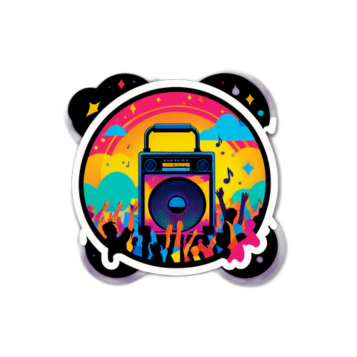Sticker ya Fesitvali la Muziki