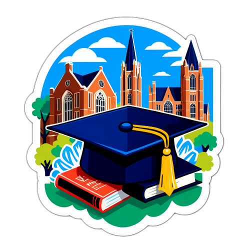 Akademisk design med Yale Universitets bygninger
