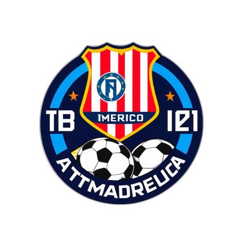 עיצוב מדבקה למשחק אתלטיקו מדריד נגד אינטר
