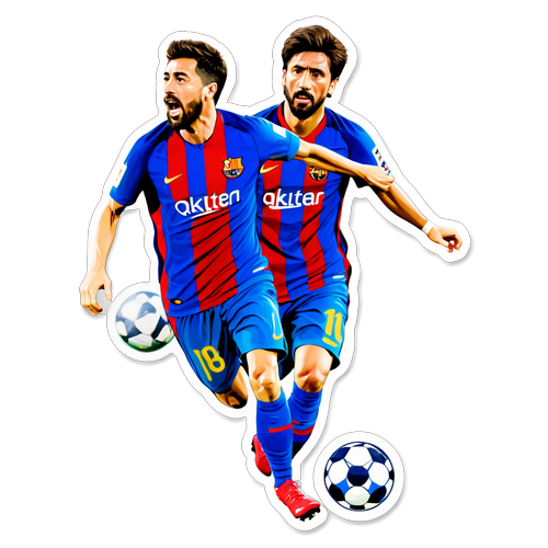 Sticker pentru meciul Getafe vs Barcelona