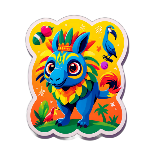 Adesivo do Jogo da Loteria Animal